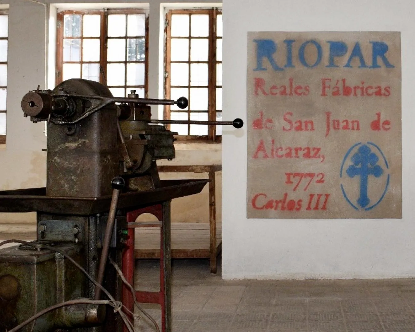 El rincon del león Museo de las Reales Fábricas de San Juan de Alcaraz
